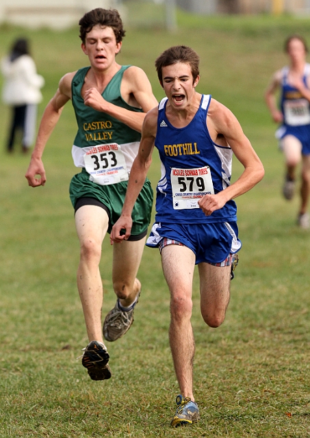 2010NCSXC BD1-2186.JPG - 2010 North Coast Section Cross Country Championships, Hayward High School, Hayward, California